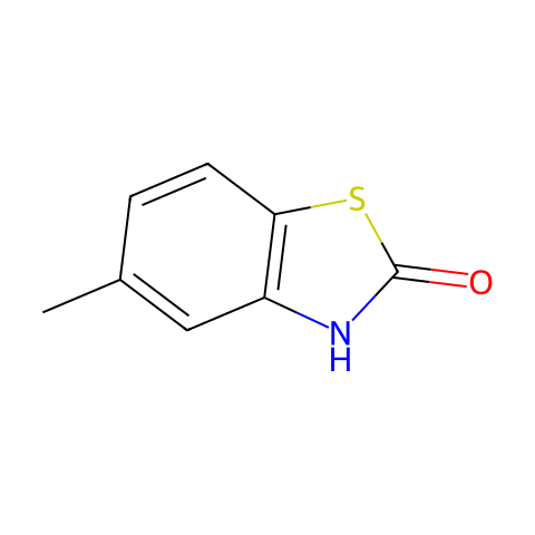 5-甲基-2(3H)-苯并噻唑酮结构图