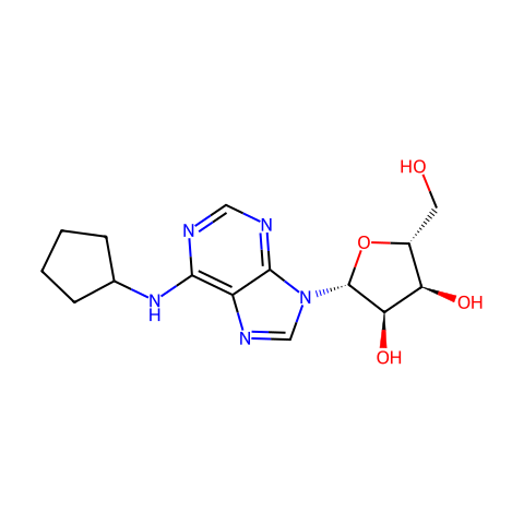 N⁶ -环戊腺苷结构图