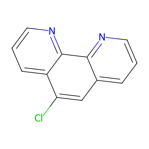 5-氯-1,10-菲咯啉结构图