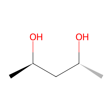 (2R,4R)-(-)-2,4-戊二醇结构图