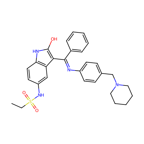 Hesperadin,抑制剂结构图