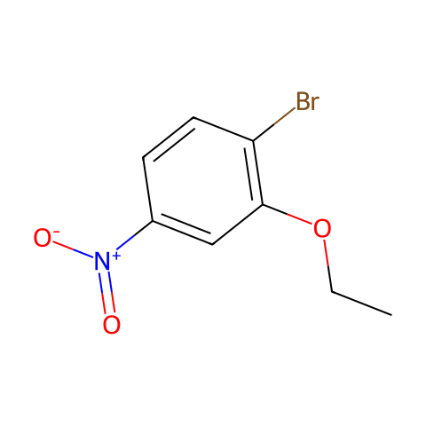 1-溴-2-乙氧基-4-硝基苯结构图
