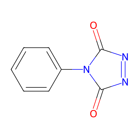 4-苯基-1,2,4-三唑啉-3,5-二酮结构图