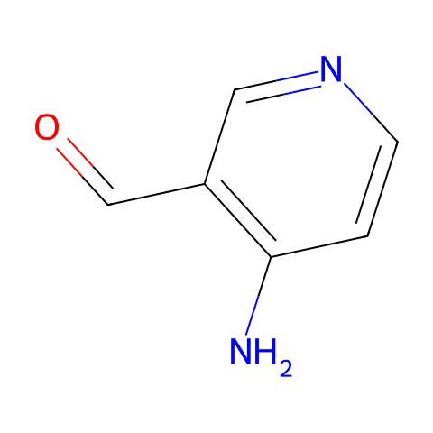 4-氨基吡啶-3-甲醛结构图
