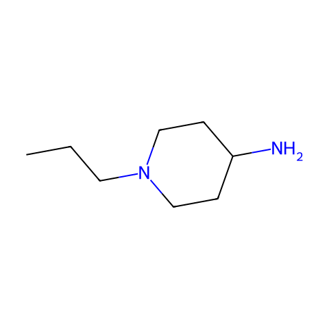 4-氨基-1-丙基哌啶结构图