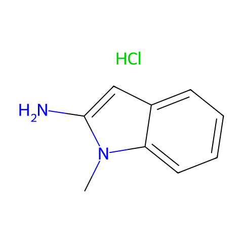 1-Methyl-2-aminoindole hydrochloride结构图