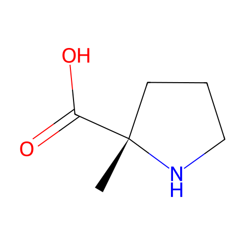 α-甲基-L-脯氨酸结构图