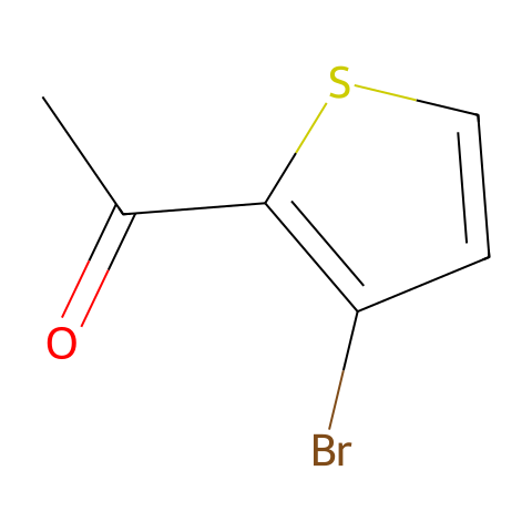 2-乙酰基-3-溴噻吩结构图