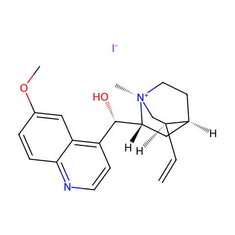 Quinidine Methiodide结构图