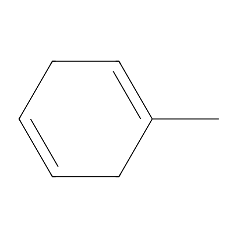 1-甲基-1，4-环己二烯结构图
