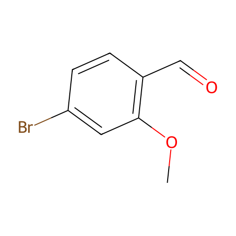 4-溴-2-甲氧基苯甲醛结构图