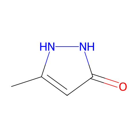 3-甲基-3-吡唑啉-5-酮结构图
