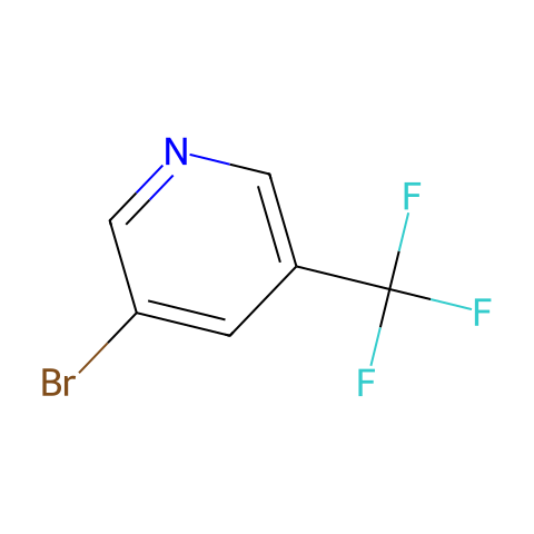 3-溴-5-(三氟甲基)吡啶结构图
