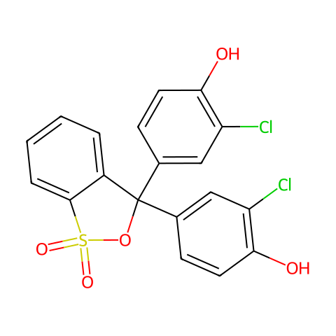 氯酚红指示剂结构图