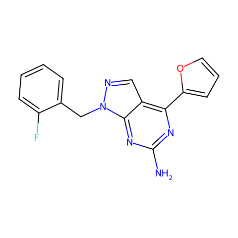 A2A receptor antagonist 1结构图