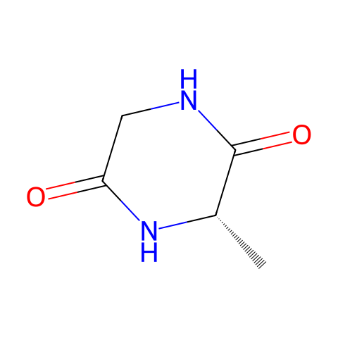 CYCLO(-ALA-GLY)结构图