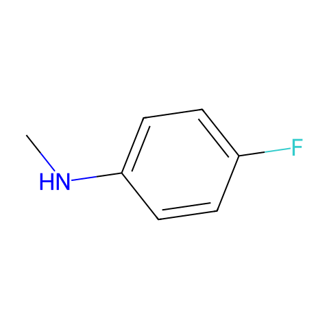 4-Fluoro-n-Methylaniline结构图