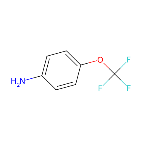 4-三氟甲氧基苯胺结构图