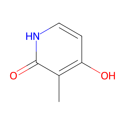 3-METHYLPYRIDINE-2,4-DIOL结构图