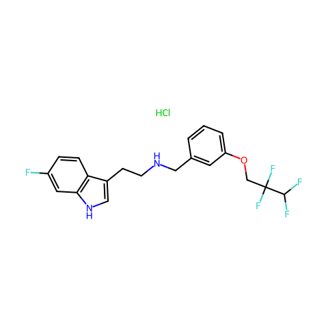 Lu AE58054 (Hydrochloride)结构图