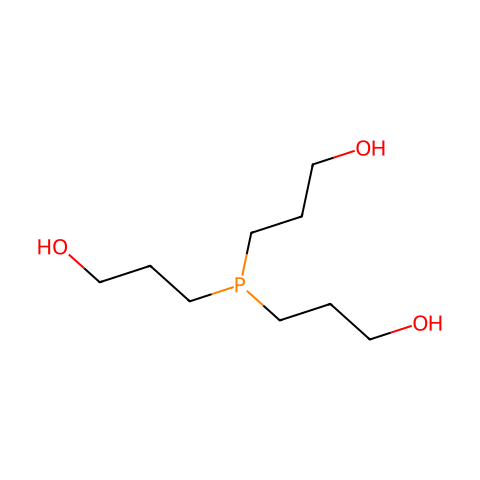 三(3-羟基丙基)膦结构图