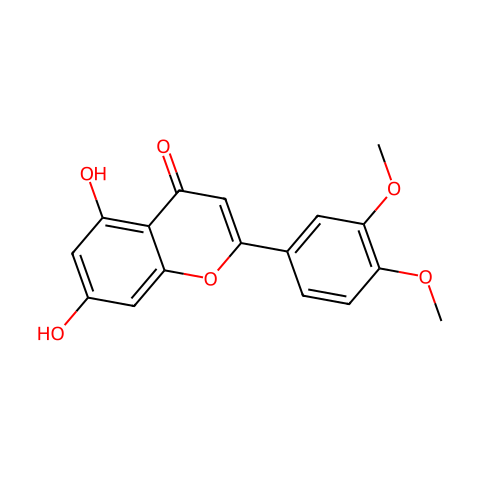 4'-METHYLCHRYSOERIOL结构图