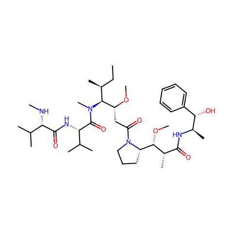 Monomethyl auristatin E结构图