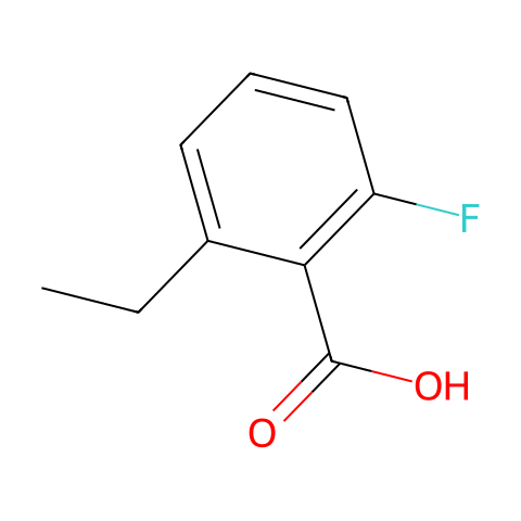 2-Ethyl-6-fluorobenzoic acid结构图