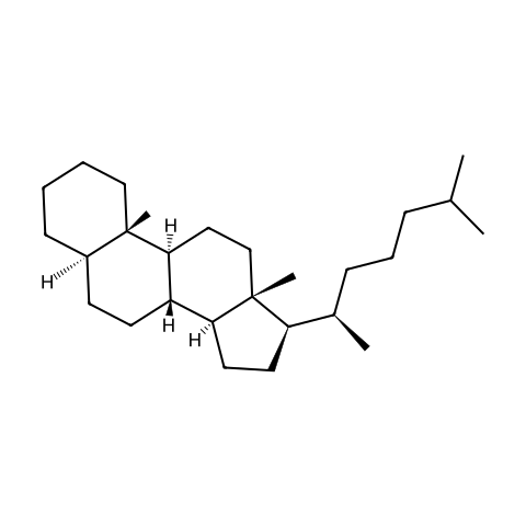 5α-胆甾烷结构图