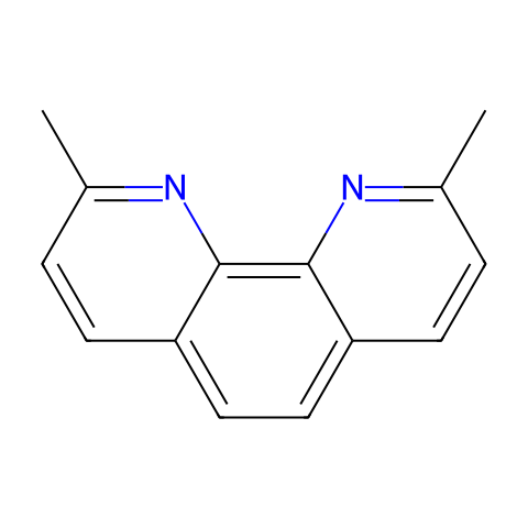 2，9-二甲基-1，10-菲罗啉结构图