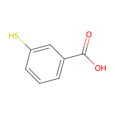 3-巯基苯甲酸结构图