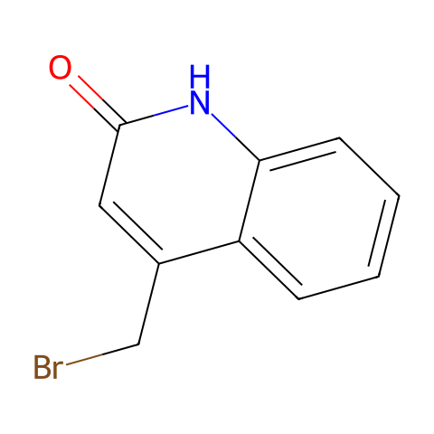 4-溴甲基喹啉-2-酮结构图