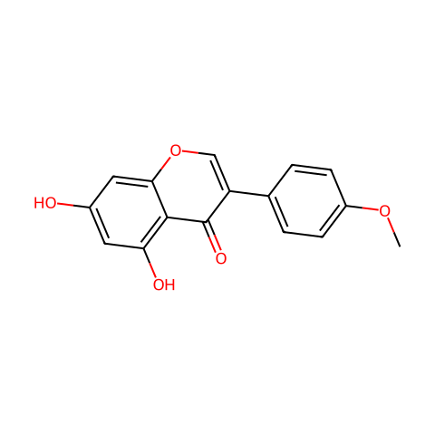 鹰嘴豆芽素A 分子结构图