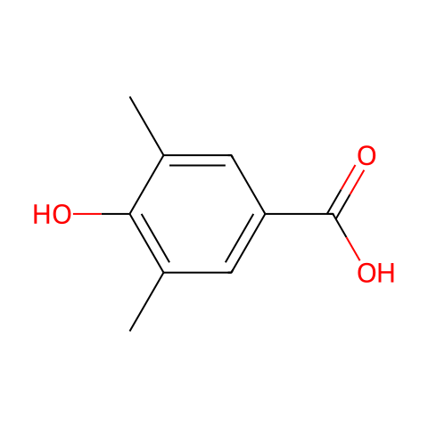 4-羟基-3,5-二甲基苯甲酸结构图