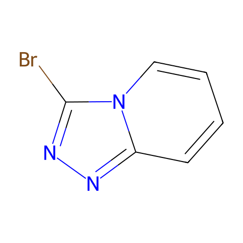 3-溴-[1,2,4]噻唑并[4,3-A]吡啶结构图
