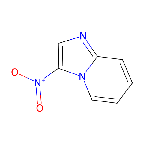 3-硝基咪唑[1,2-α]吡啶结构图