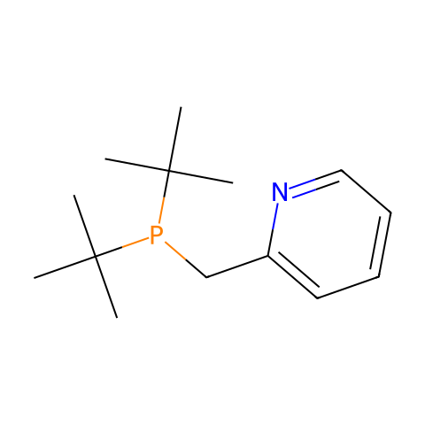 2-(DI-T-BUTYLPHOSPHINOMETHYL)PYRIDINE,99%结构图