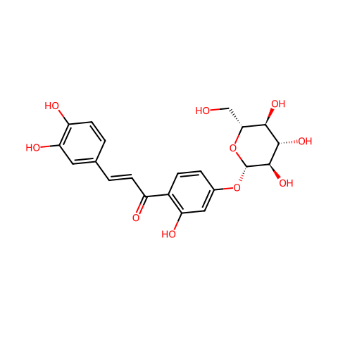 Butein 4'-glucoside结构图