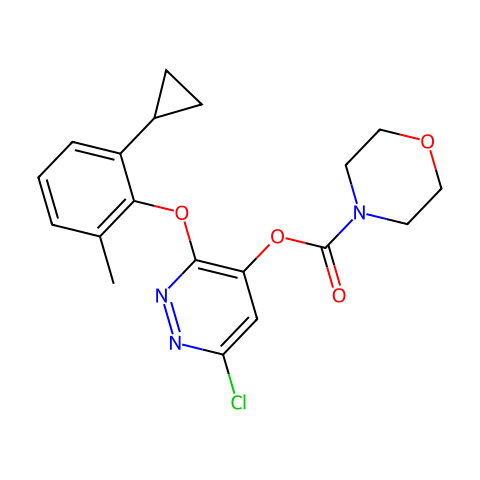 Cyclopyrimorate结构图