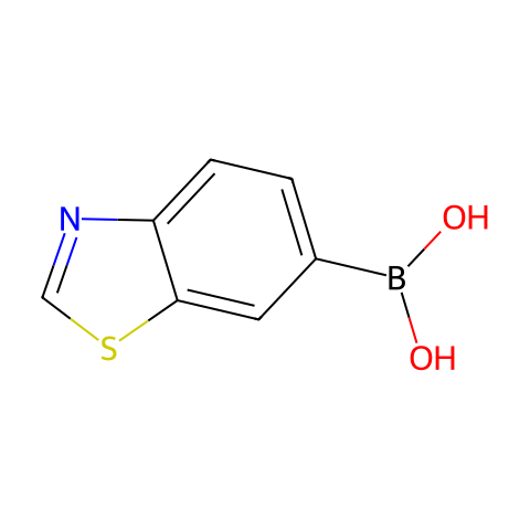 1,3-BENZOTHIAZOL-6-YLBORONIC ACID;结构图