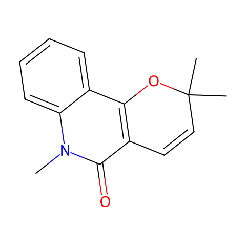 N-Methylflindersine结构图