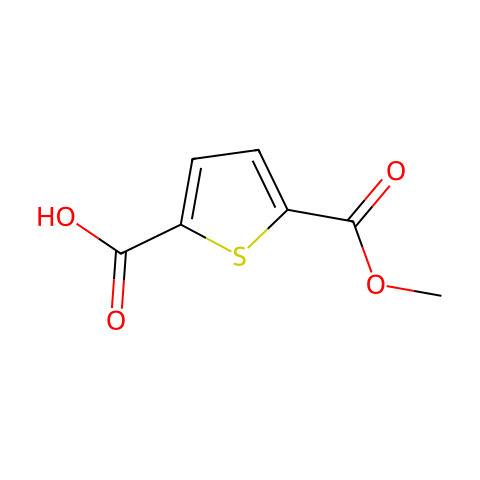 5-羧酸-2-噻吩甲酸甲酯结构图