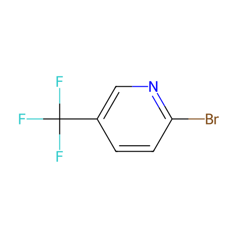 2-溴-5-(三氟甲基)吡啶结构图
