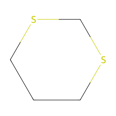 1,3-二噻烷结构图