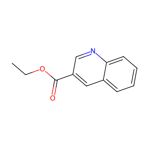 Quinoline-3-Carboxylic Acid Ethyl Ester结构图