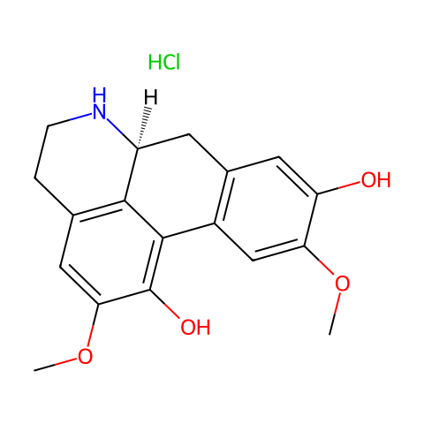 Norisoboldine hydrochloride结构图