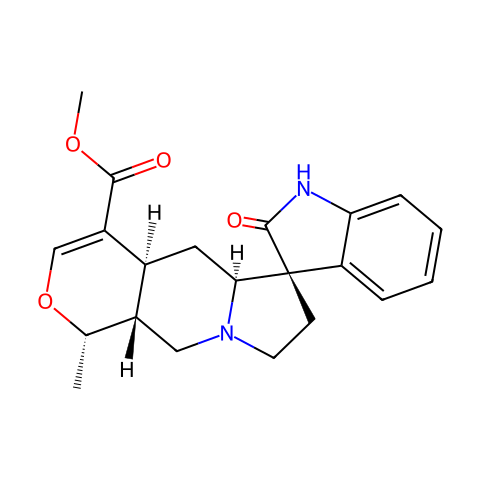 Mitraphylline结构图