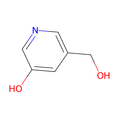 3-Pyridinemethanol,5-hydroxy-(9CI)结构图