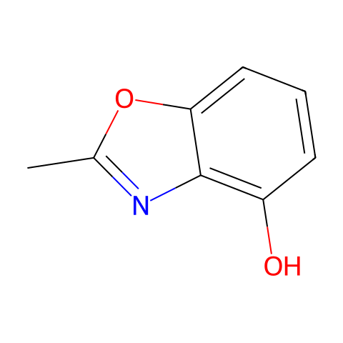 2-甲基苯并[d]噁唑-4-醇结构图
