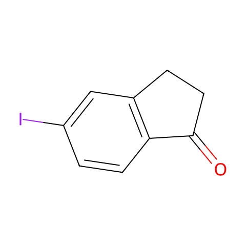 5-碘-1-茚满酮结构图
